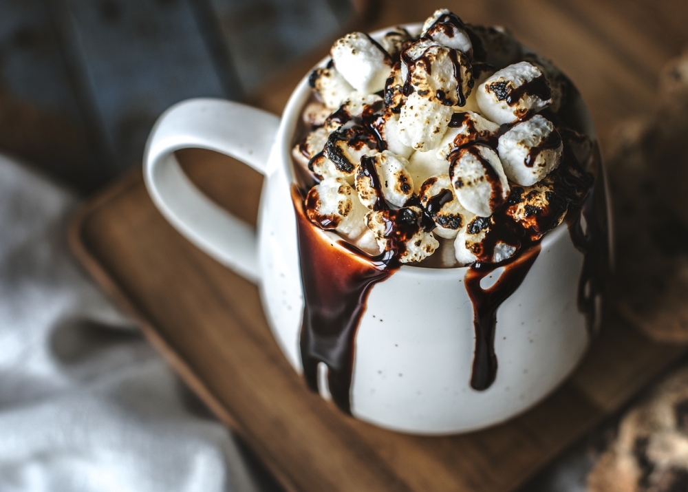 Un chocolate caliente cremoso, igual que en el bar. El dulce perfecto para entrar en calor en invierno.