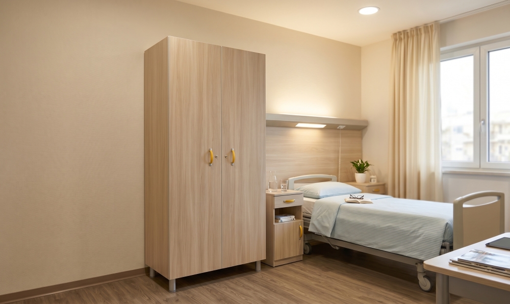 Armarios para hospitales: Cómo elegir el modelo adecuado para las habitaciones de hospital