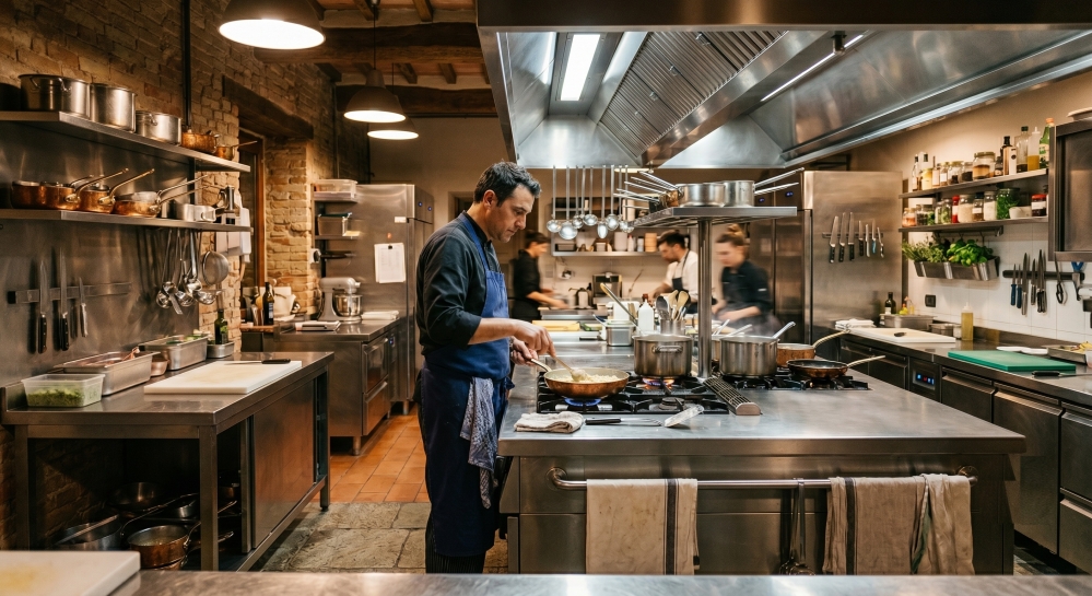 Cocinas profesionales de acero inoxidable: características y ventajas
