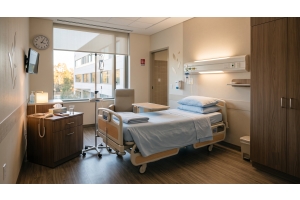 Cómo diseñar una habitación de hospital moderna y eficiente