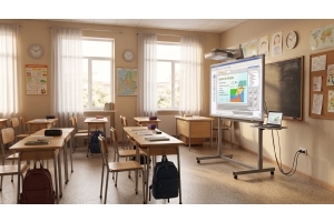 Carros multimedia para escuelas: Cómo elegir y organizar una estación móvil
