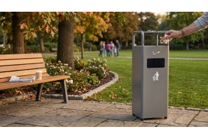 Cómo elegir un cubo de basura de acero para exteriores
