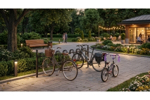 Aparcamientos para bicicletas al aire libre: cómo elegir el modelo adecuado para escuelas, municipios y empresas.