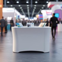 Mostradores promocionales para ferias y eventos