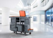 Carros de limpieza hospitalaria