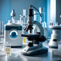 Microscopios de laboratorio