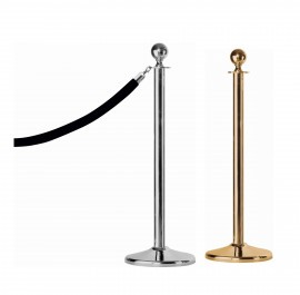 Postes delimitadores con cuerda Serie h215
