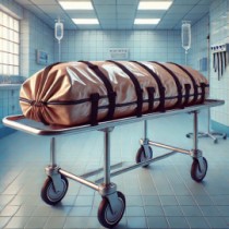 Sábanas para el transporte cadáveres