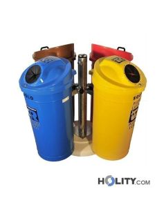 isla-ecologica-con-4-contenedores-sobre-base-de-cemento-h32607