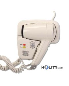 Secador de pelo de pistola de hotel con interruptor de seguridad h3363