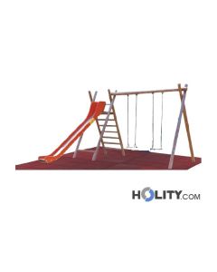 columpio-dos-plazas-con-tobogan-h17205