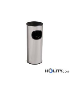 papelera-cenicero-inox-22-lt-h2001