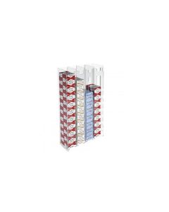 Expositor porta cigarrillos con 4 columnas h339_84