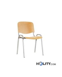 silla-para-sala-reunion-de-madera-h45501