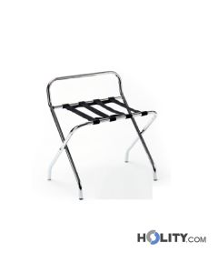 Apoyamaletas de 2 piezas de acero cromado h76_112