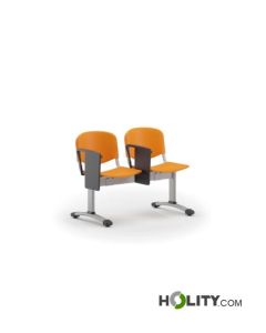 Banco de 2 plazas para sala de espera h776_87