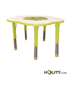 mesa-forma-flor-ajustable-con-cesta-para-guarderia-h872-09
