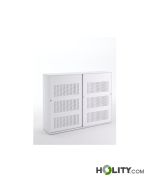 Armario metálico con puertas fonoabsorbentes para oficina h1033_13