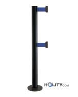 columna-con-doble-cinta-con-base-fija-h16229