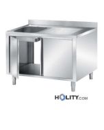 fregadero-inox-armario-con-cubeta-y-escurridor-h314-106