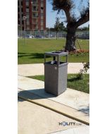 papelera-de-cemento-con-cenicero-h45004