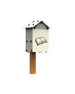 Casetta per scambio libri inclusiva h763_62