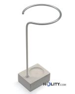 paraguero-de-diseño-de-acero-con-base-de-marmol-h9746