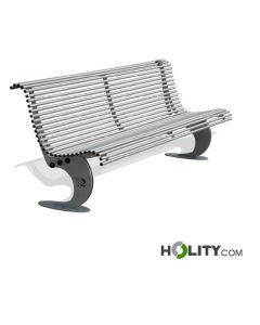 banco-de-acero-galvanizado-con-respaldo-h14003