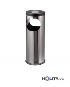 papelera-cenicero-en-acero-inox-de-19-lt-h2005