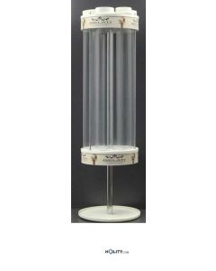 portaconos-6-tubos-con-base-giratoria-de-aluminio-h41206