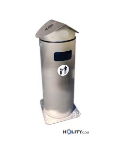 papelera-de-acero-con-cenicero-h476-05