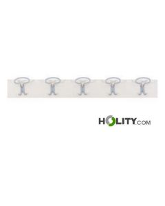Perchero de pared 5 perchas de metal h908_199