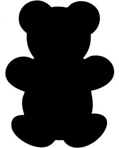 pizarra-con-forma-de-oso-adhesiva-h14847