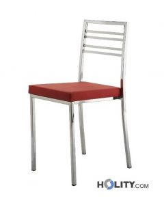 silla-diseño-de-piel sintetica-y-metal-h20923