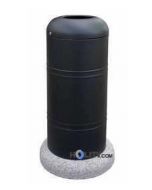 papelera-de-acero-galvanizado-con-base-de-hormigon-h10955
