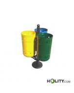 Contenedores de hierro para recogida de residuos h638_58