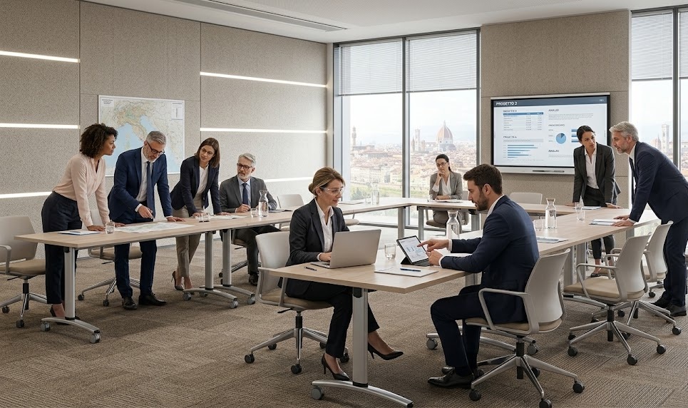 Cómo organizar una sala de conferencias profesional: errores que evitar y soluciones eficaces