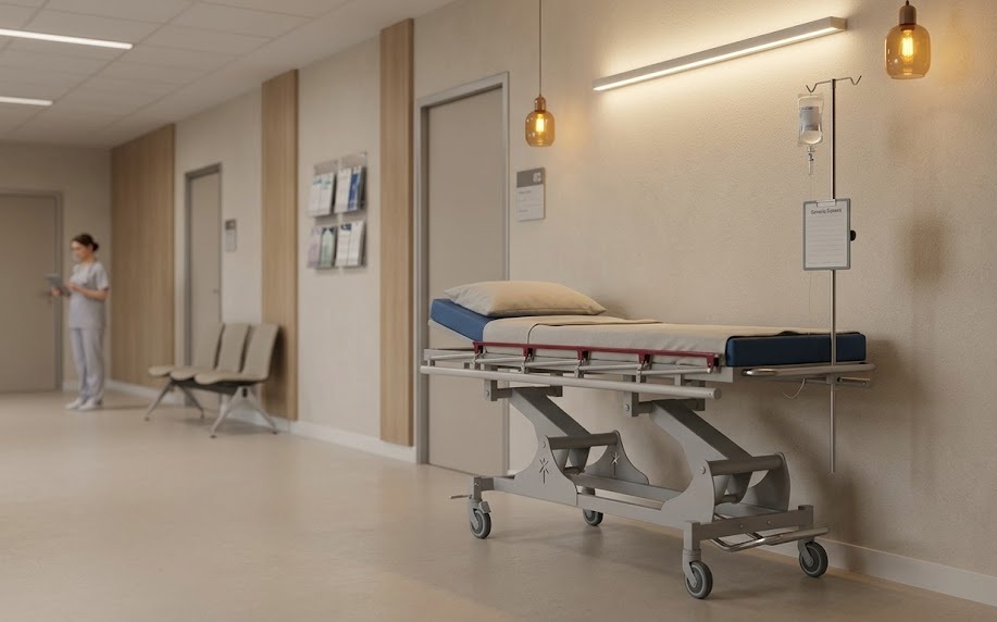 Camillas de hospital: tipos, usos y diferencias entre los principales modelos