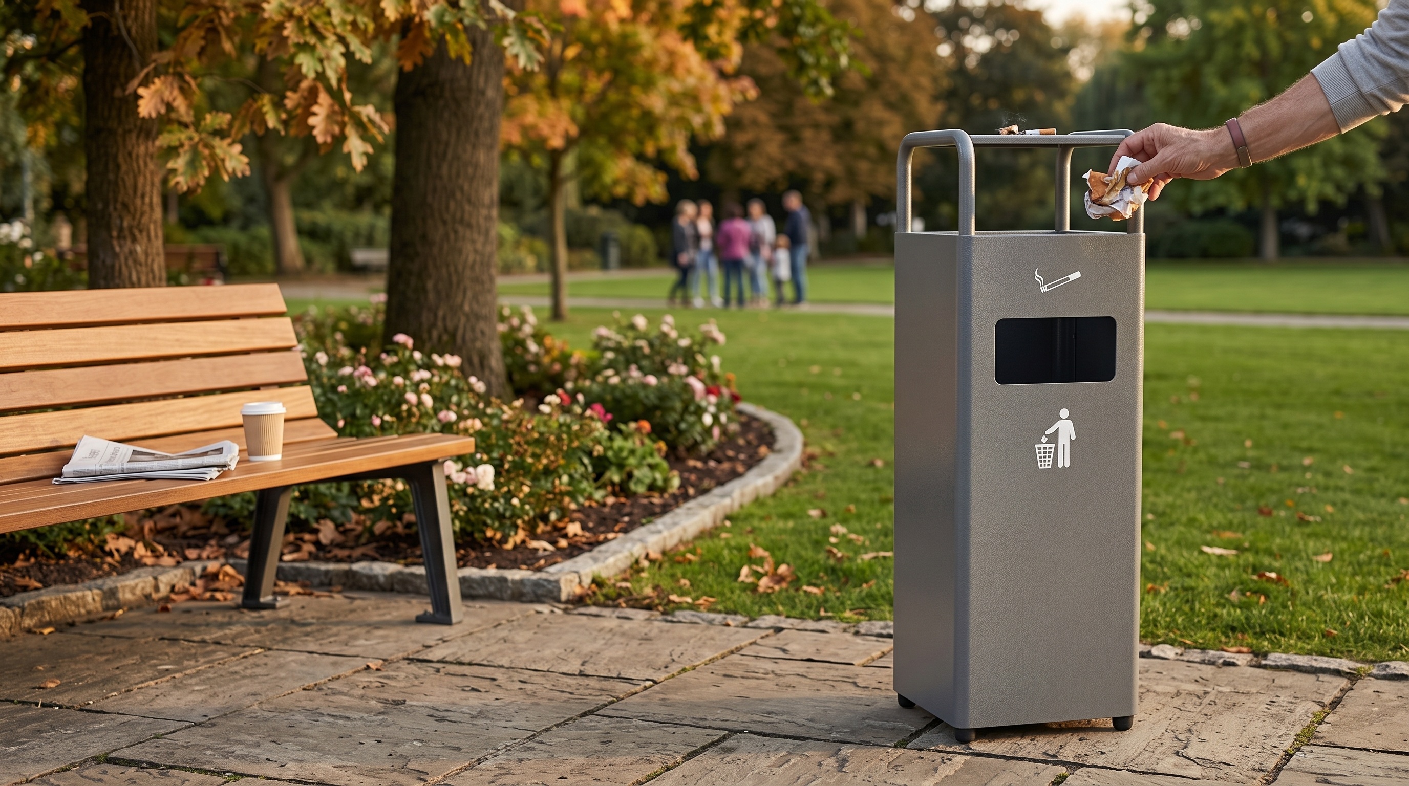 Cómo elegir un cubo de basura de acero para exteriores