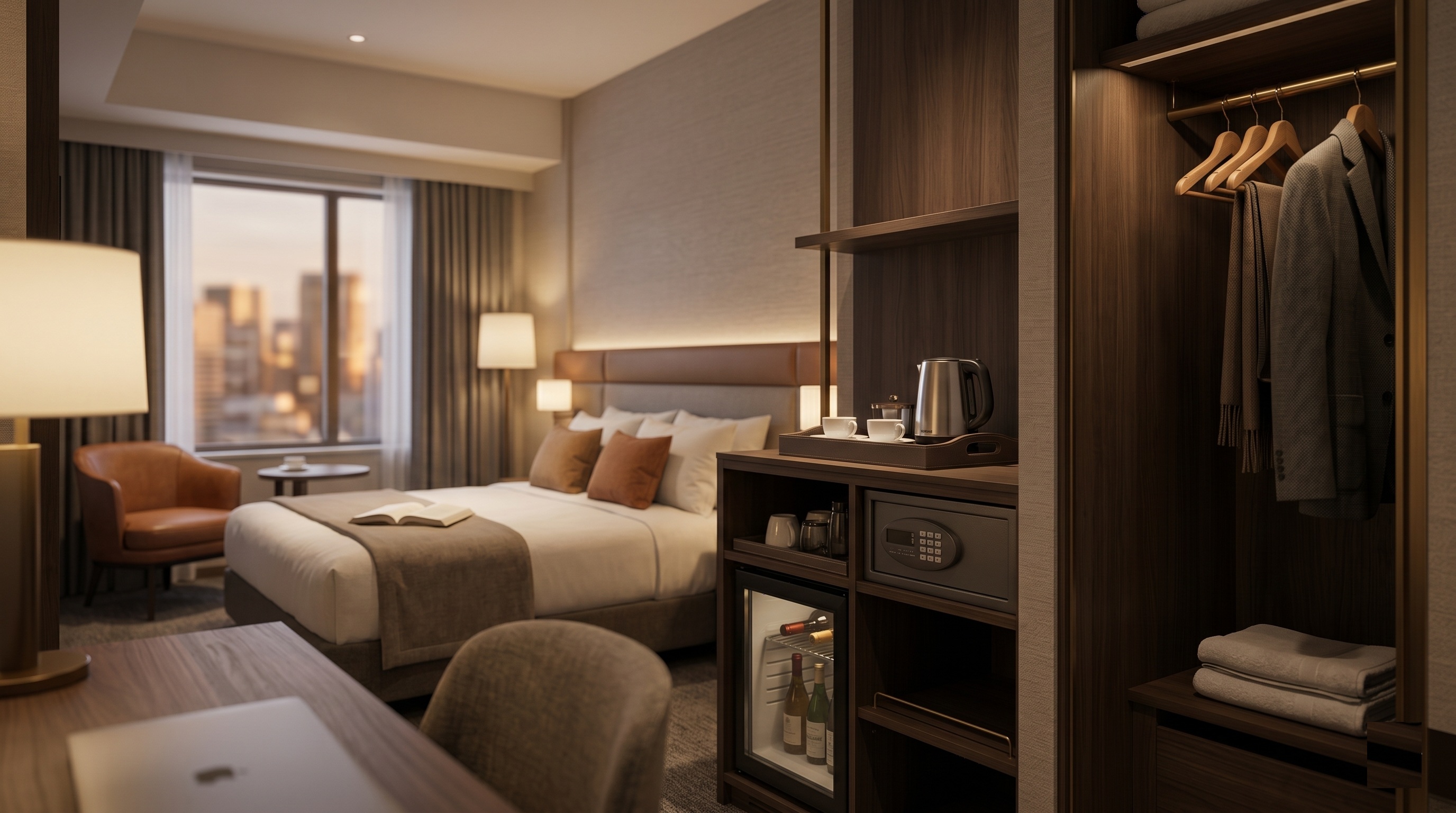 ¿Qué es lo que nunca debería faltar en una habitación de hotel?