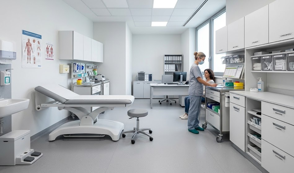 Mobiliario técnico para consultas médicas: guía completa para clínicas y ambulatorios