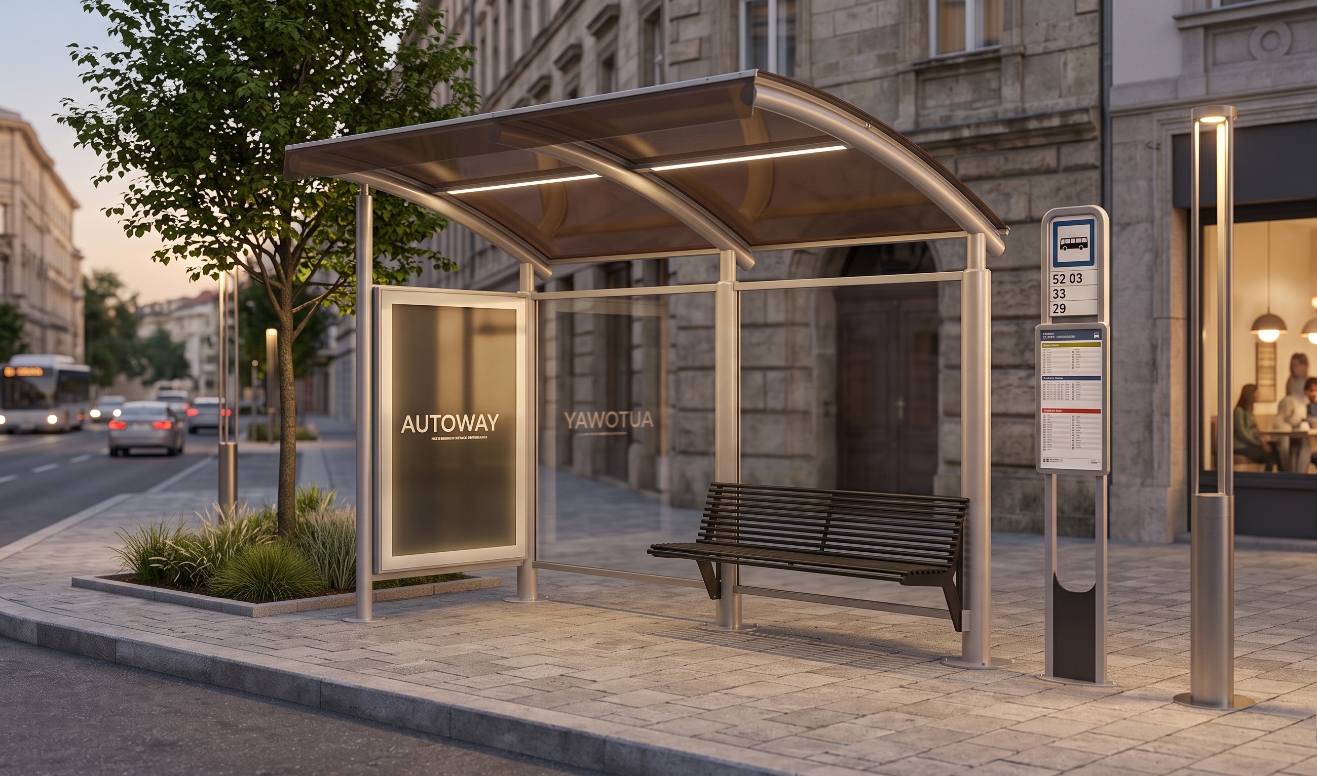 Cómo elegir una marquesina de autobús adecuada para un contexto urbano.