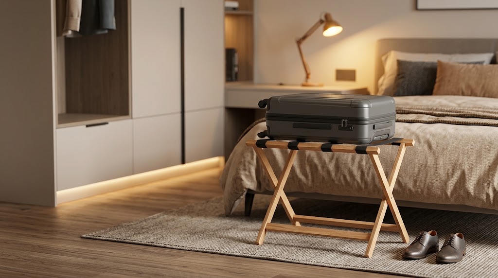 ¿Perchero plegable o fijo? ¿Qué solución debería elegir para su dormitorio?