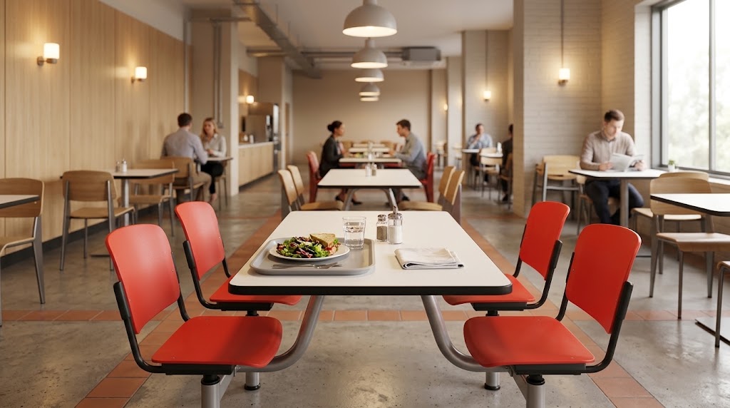 Mesas monobloque: imprescindibles para comedores y mucho más.