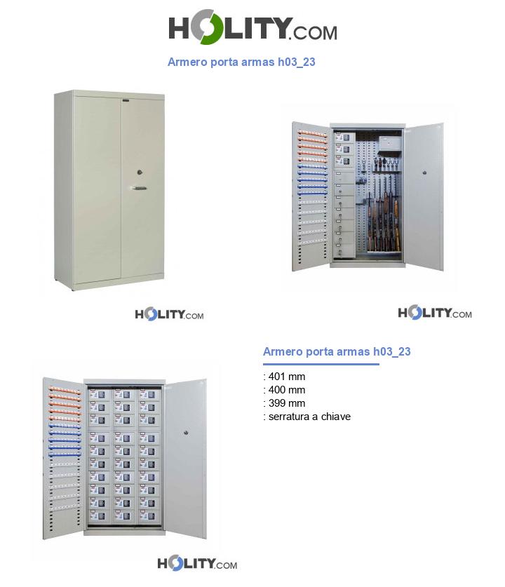 Armero porta armas h03_23