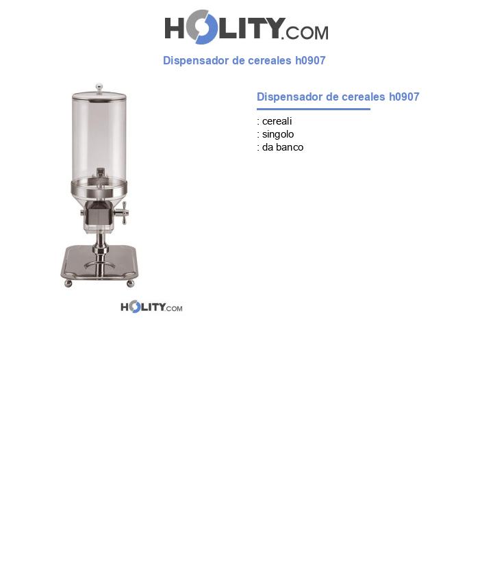 Dispensador de cereales h0907