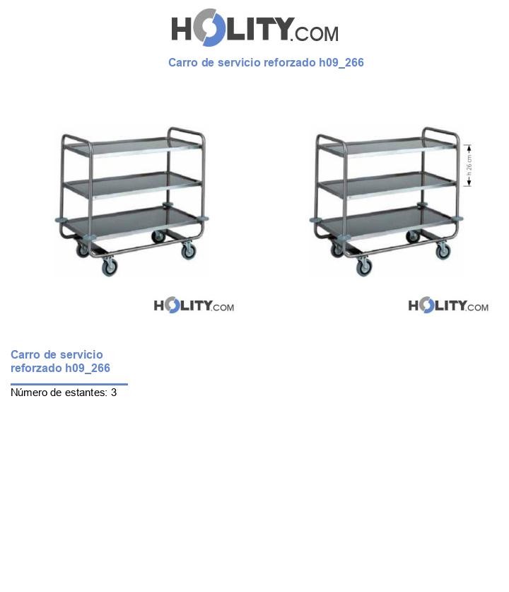 Carro de servicio reforzado h09_266