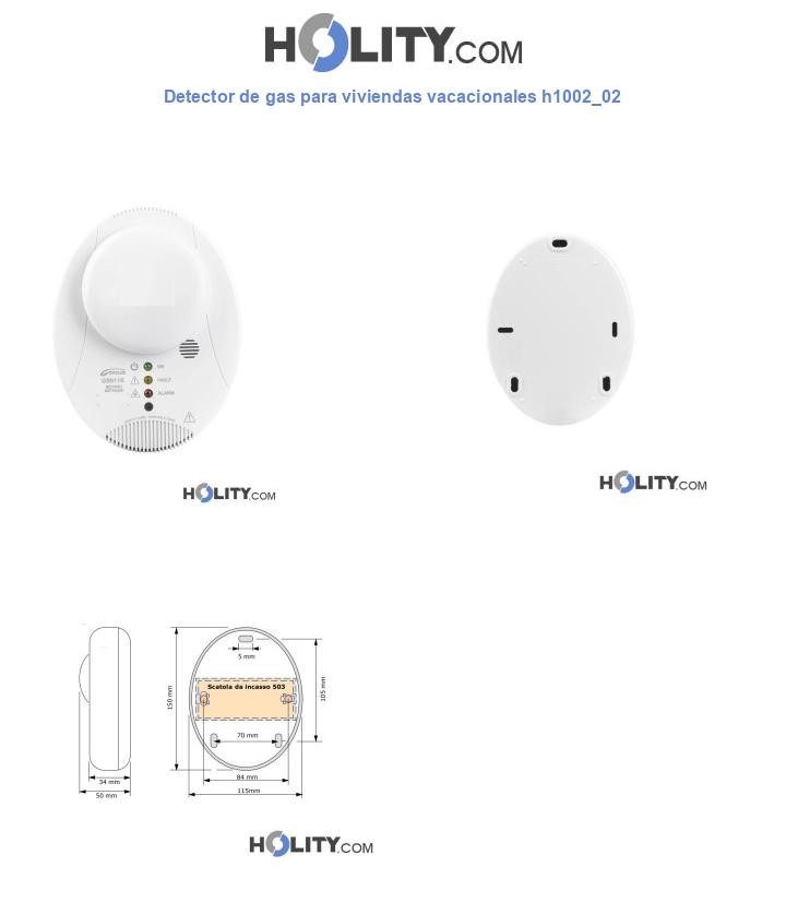 Detector de gas para viviendas vacacionales h1002_02
