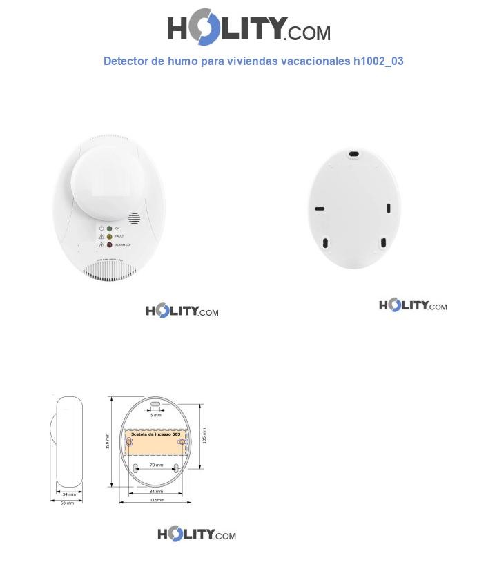 Detector de humo para viviendas vacacionales h1002_03