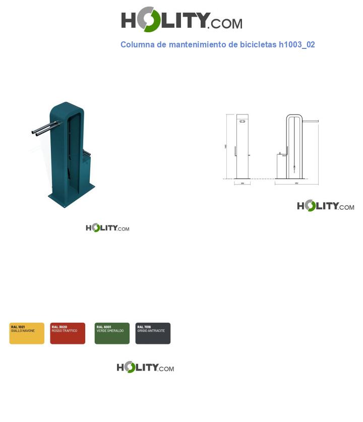 Columna de mantenimiento de bicicletas h1003_02